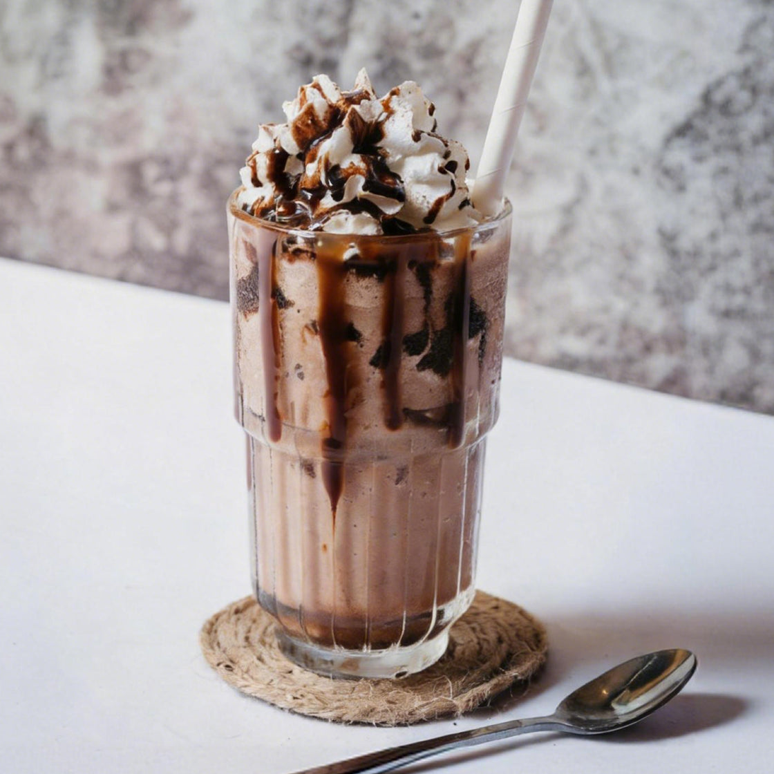 Easy Chocolate Milkshake Slushi