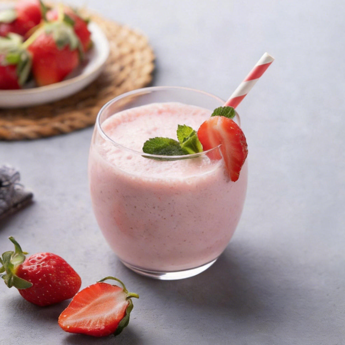 Strawberry Milkshake Slushi
