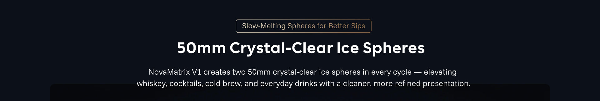 NovaMatrix V1 product feature