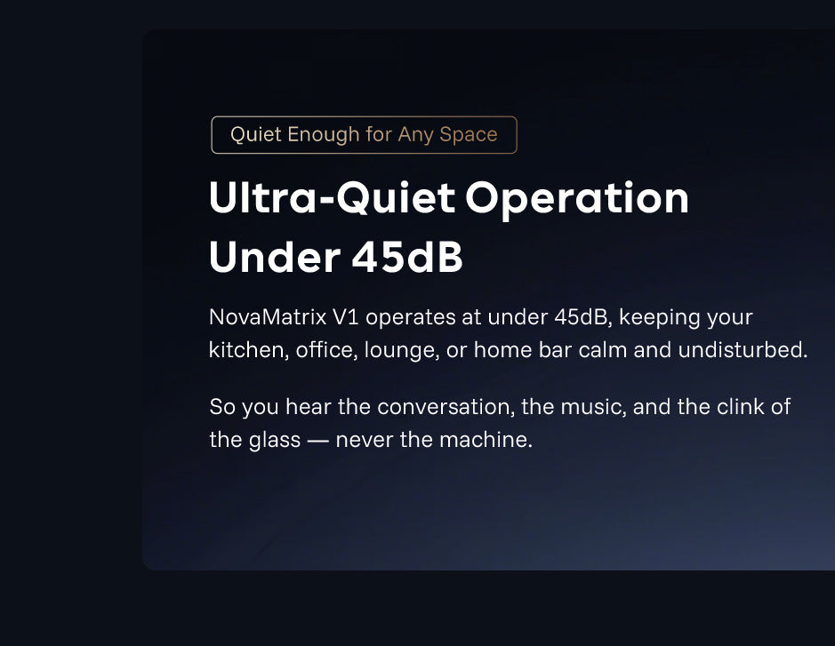 NovaMatrix V1 product feature